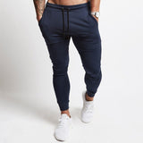 Men's Pants Brand Gym Casual Solid Color Drawstring Sports Pants Pantalon Homme Jogger Hombre Streetwear Men's Trousers