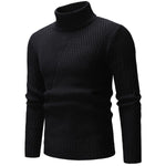 2020 Autumn Winter Men's Sweater Men'S Turtleneck Solid Color Casual Sweater Men Slim Fit Brand Knitted Pullovers Men Clothes